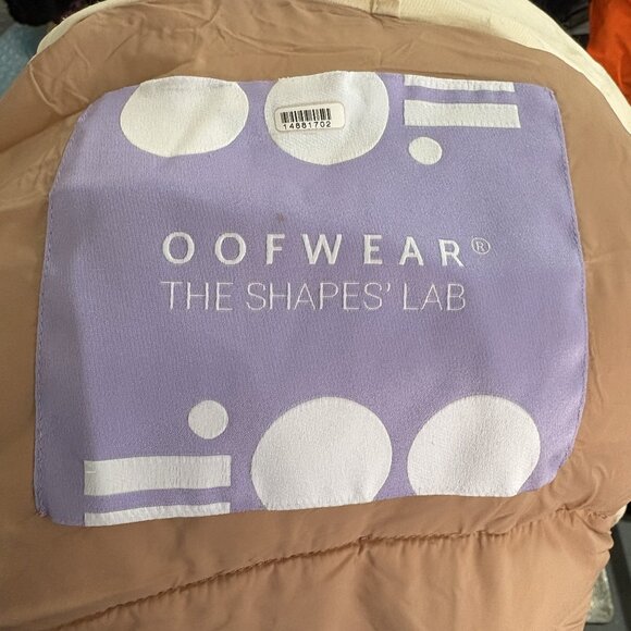 Oofwear The Shapes Lab Size 42 Cream Puffer Coat - Picture 4 of 6